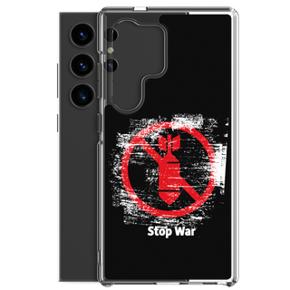 Stop War Clear Case for Samsung®