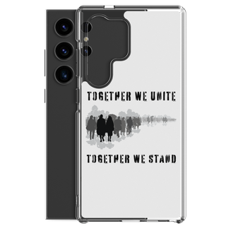 Together We Unite Together We Stand Clear Case for Samsung®