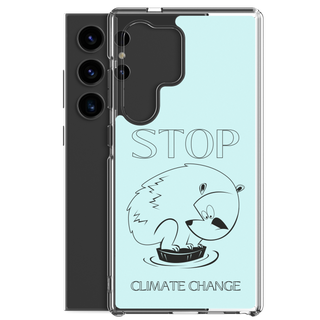 Stop Climate Clear Case for Samsung®