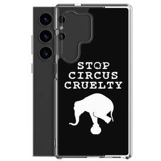 Stop Circus Cruelty Clear Case for Samsung®