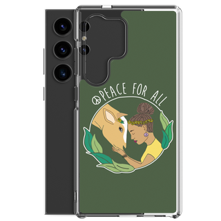 Peace for All Clear Case for Samsung®