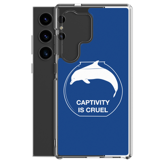 Captivity is Cruel Clear Case for Samsung®