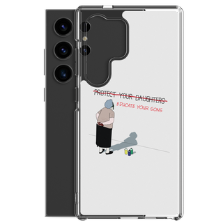 Educate Your Sons Clear Case for Samsung®