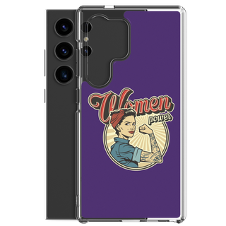 Women Power Clear Case for Samsung®