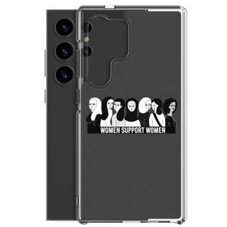 Women Support Women Clear Case for Samsung®