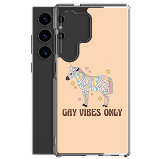 Gay Vibes Only Clear Case for Samsung®