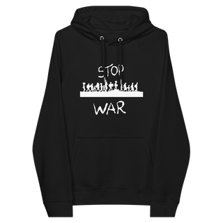 Stop War Unisex Organic Cotton Hoodie