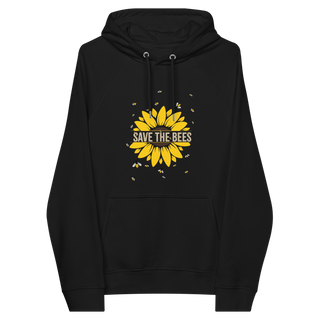 Save The Bees Unisex Organic Cotton Hoodie