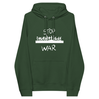 Stop War Unisex Organic Cotton Hoodie