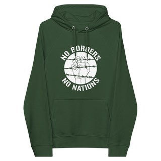 No Border No Nation Unisex Organic Cotton Hoodie