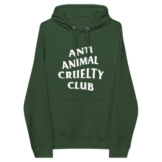 Anti Animal Cruelty Club Unisex Organic Cotton Hoodie