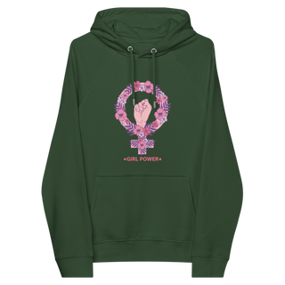 Girl Power Unisex Organic Cotton Hoodie