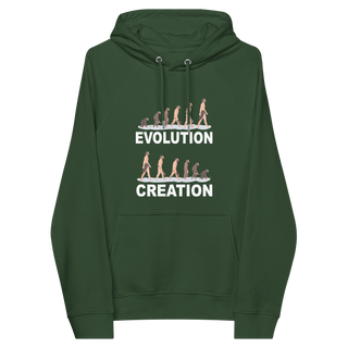 Evolution and Creation Unisex Organic Cotton Hoodie