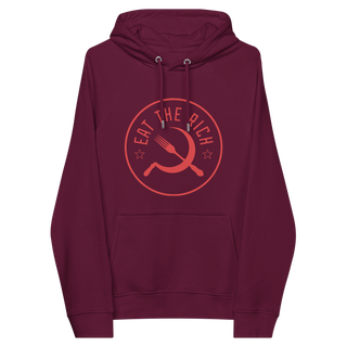 Eat The Rich Unisex Organic Cotton Hoodie