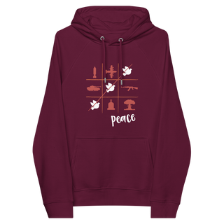 Peace Unisex Organic Cotton Hoodie