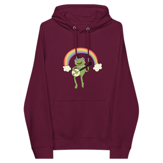 Queer Frog Unisex Organic Cotton Hoodie