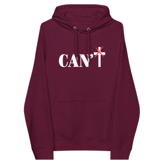 Can't Unisex Organic Cotton Hoodie