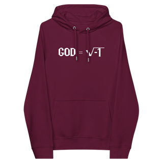 GOD=√¯-1 Unisex Organic Cotton Hoodie