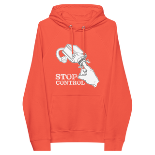 Stop Control Unisex Organic Cotton Hoodie