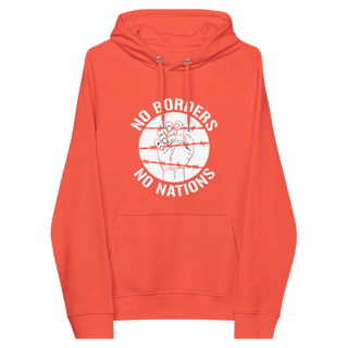 No Border No Nation Unisex Organic Cotton Hoodie