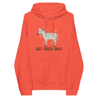 Gay Vibes Only Unisex Organic Cotton Hoodie