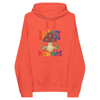 Don't Hate Meditate Unisex Organic Cotton Hoodie