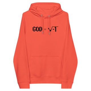 GOD=√¯-1 Unisex Organic Cotton Hoodie