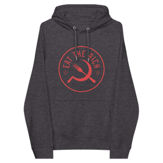 Eat The Rich Unisex Organic Cotton Hoodie