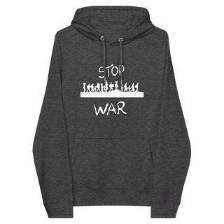 Stop War Unisex Organic Cotton Hoodie