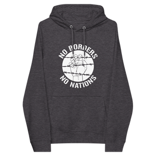 No Border No Nation Unisex Organic Cotton Hoodie