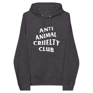 Anti Animal Cruelty Club Unisex Organic Cotton Hoodie