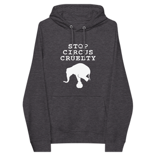 Stop Circus Cruelty Unisex Organic Cotton Hoodie