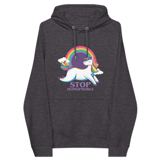 Stop Homophobia Unisex Organic Cotton Hoodie