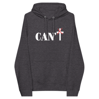 Can't Unisex Organic Cotton Hoodie