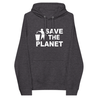 Save The Planet Unisex Organic Cotton Hoodie