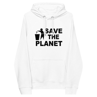 Save The Planet Unisex Organic Cotton Hoodie