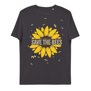 Save The Bees Unisex Organic Cotton T-shirt