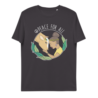 Peace For All Unisex Organic Cotton T-shirt