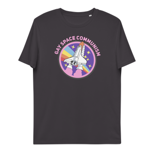 Gay Space Communism Unisex Organic Cotton T-shirt