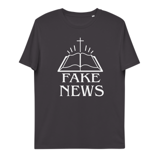 Fake News Unisex Organic Cotton T-shirt