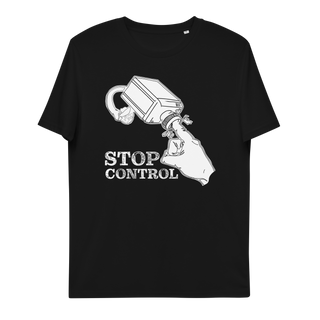 Stop Control Unisex Organic Cotton T-shirt