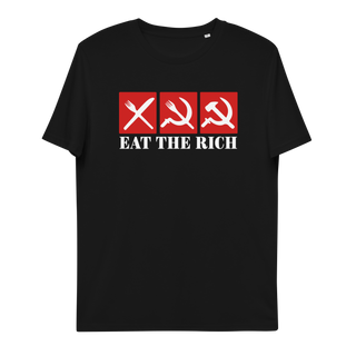 Eat The Rich Unisex Organic Cotton T-shirt