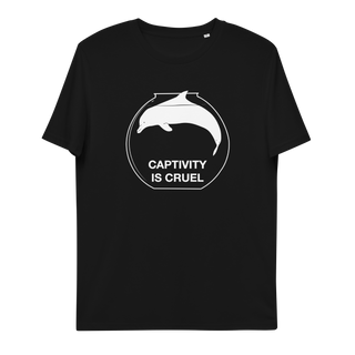 Captivity Is Cruel Unisex Organic Cotton T-shirt