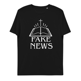 Fake News Unisex Organic Cotton T-shirt