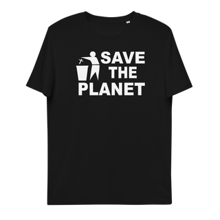 Save the Planet Unisex Organic Cotton T-shirt