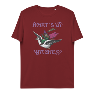 What's Up Witches Unisex Organic Cotton T-shirt