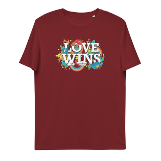 Love Wins Unisex Organic Cotton T-shirt