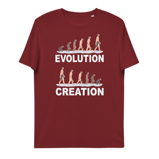 Evolution and Creation Unisex Organic Cotton T-shirt