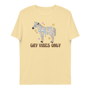 Gay Vibes Only Unisex Organic Cotton T-shirt