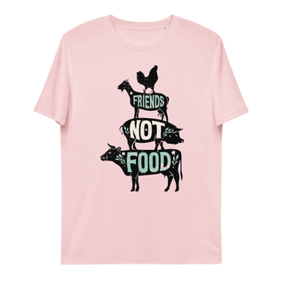 Friends Not Food v2 Unisex Organic Cotton T-shirt